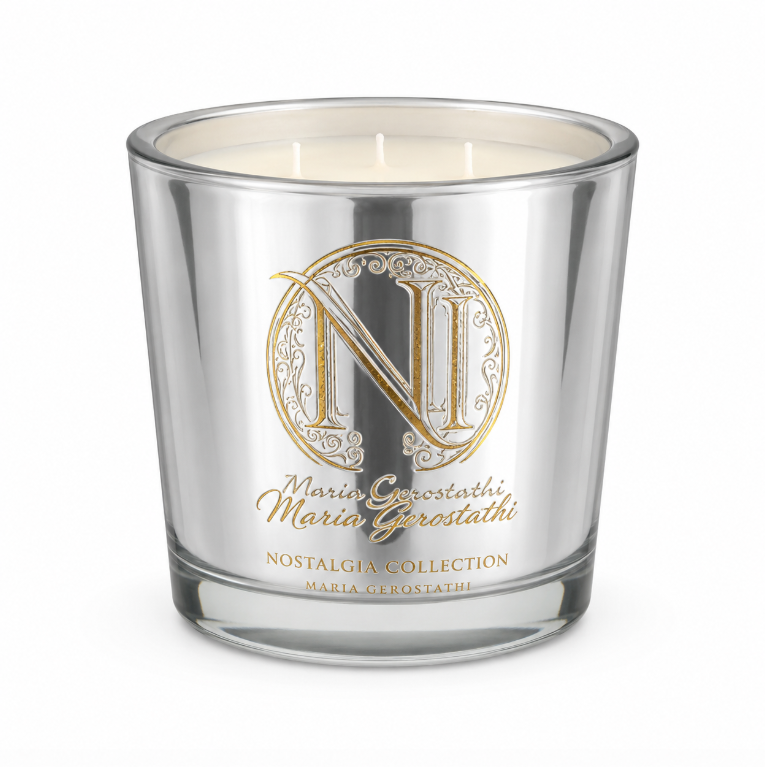 Nostalgia Exclusive Mirror Candles · Large Ασημί