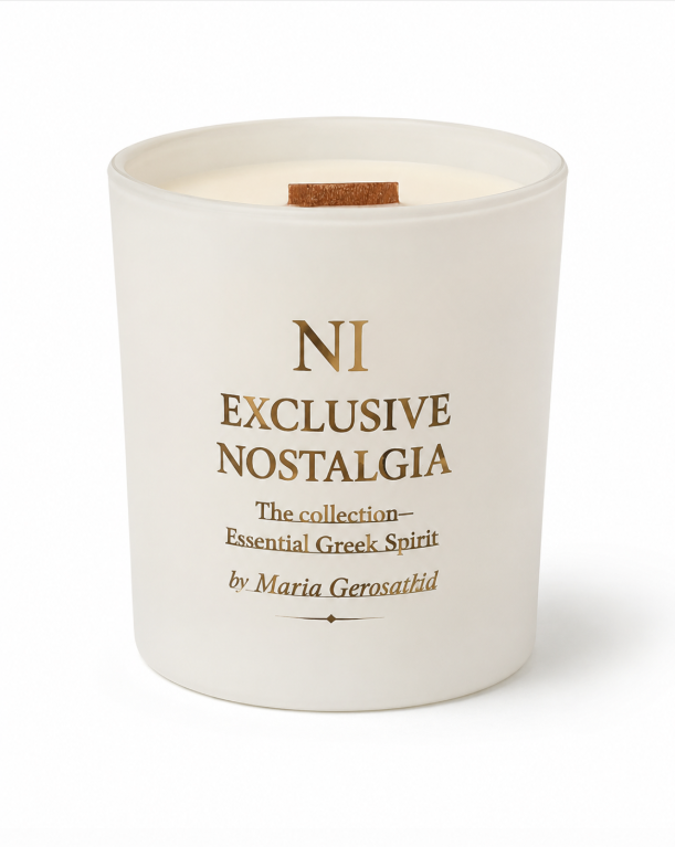 Nostalgia Exclusive Mirror Candles · Λευκό