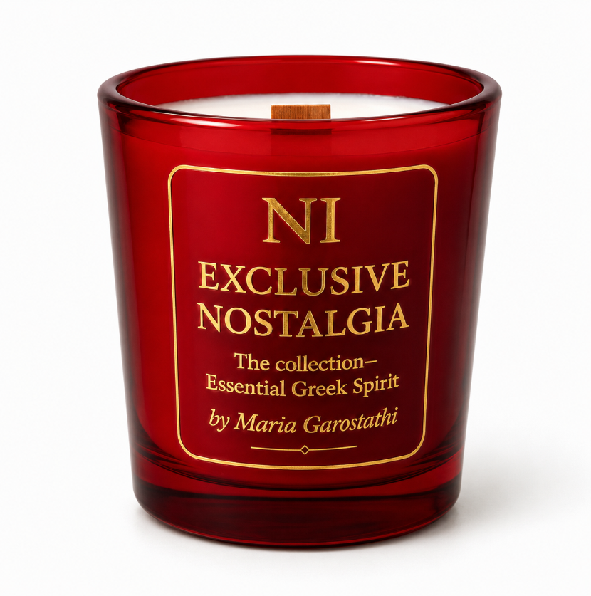 Nostalgia Exclusive Mirror Candles · Κόκκινο