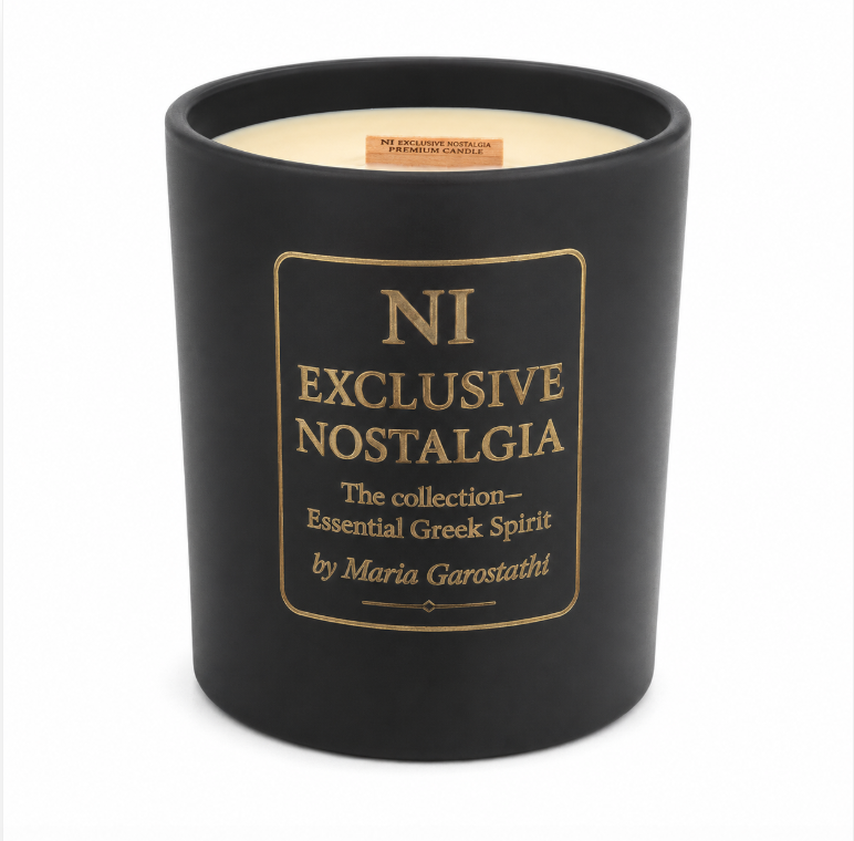 Nostalgia Exclusive Mirror Candles · Μαύρο