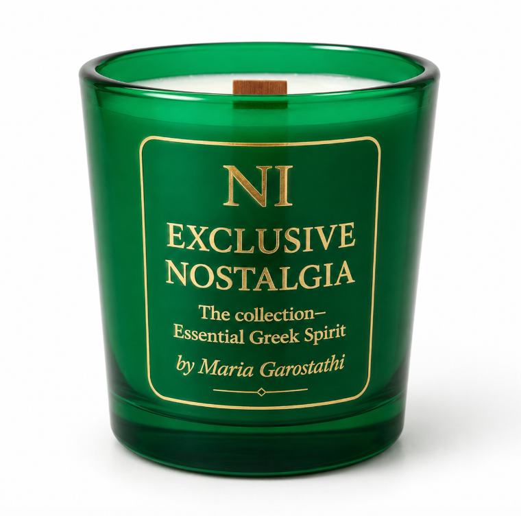 Nostalgia Exclusive Mirror Candles · Πράσινο