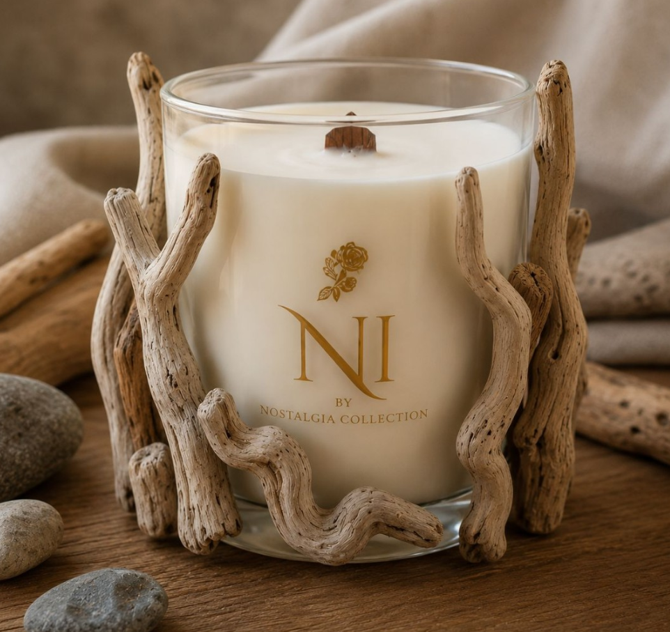 Driftwood Beeswax Flame · 11