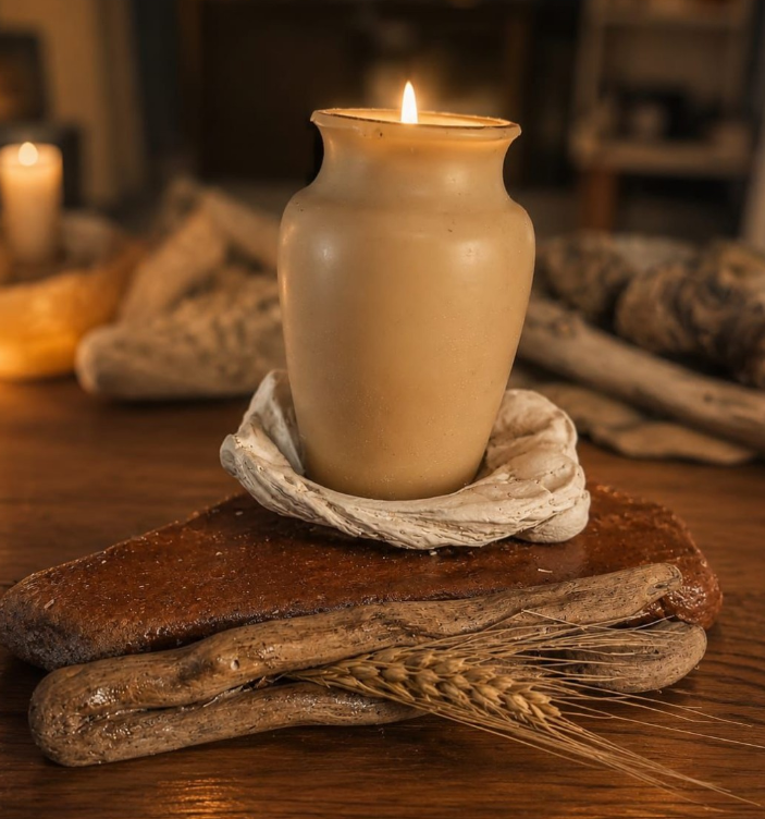Driftwood Beeswax Flame · 9